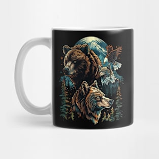 Grizzly Bear Bold Behaviors Mug